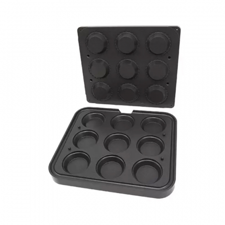 Aparate si accesorii tarte - Matrita pentru masina facut tarte, 89/65 mm, 9 forme