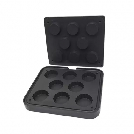Aparate si accesorii tarte - Matrita pentru masina facut tarte, 9 forme rotunde