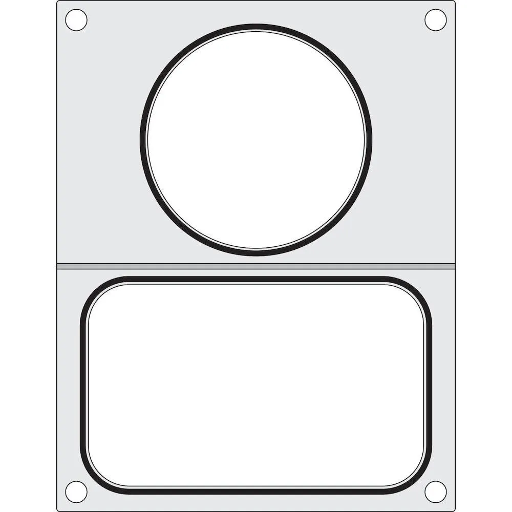 Caserole - Matrita sigilare tavi, 178x113mm + supa, aluminiu, silicon