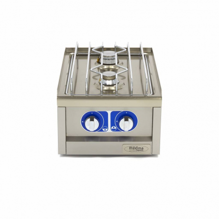 Linia 600 - Masina de gatit pe gaz cu 2 arzatoare 5 kW + 3.5 kW de banc