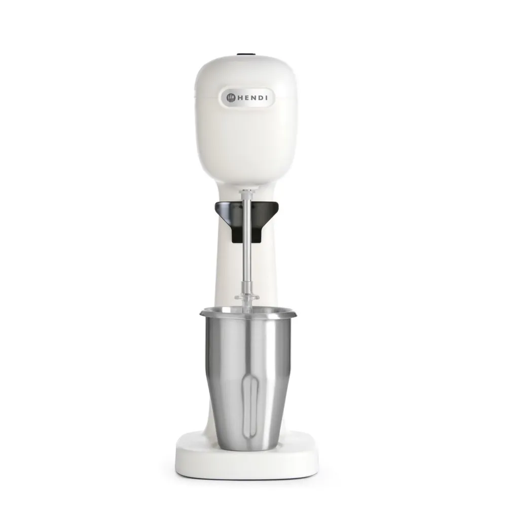 Mixere frappe profesionale - Milk shaker Robert Bronwasser alb, 2 cesti, 400W
