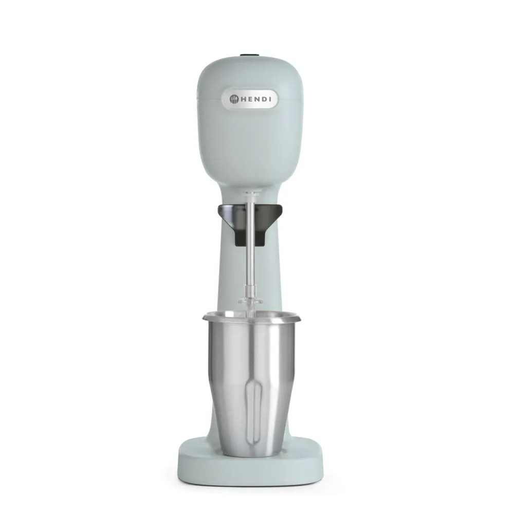 Mixere frappe profesionale - Milk shaker Robert Bronwasser albastru, 2 cesti, 400W