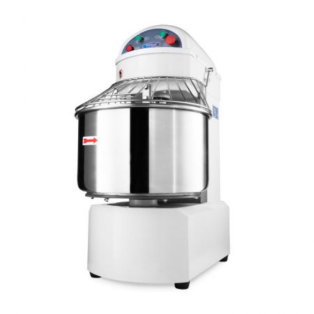 Echipamente Pizza - Mixer aluat 50 litri, 32kg aluat, 2 viteze, inox, cuva fixa