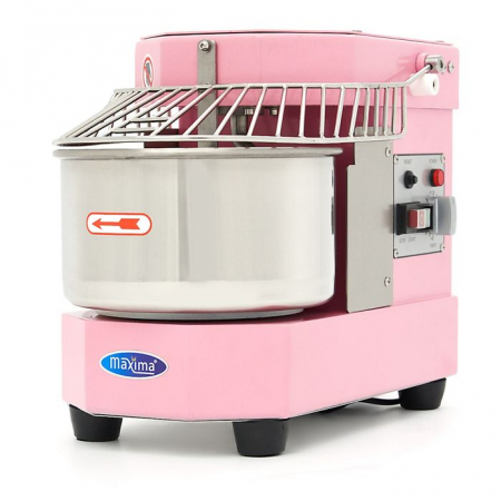 Malaxoare pizza - Mixer aluat 8 litri, 4.5kg aluat, roz, viteza reglabila