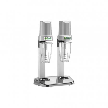 Mixere frappe profesionale - Mixer frappe 2 recipiente policarbonat, 230V, 0,24 kW, FP2P