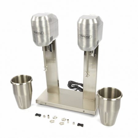 Mixer frappe cu 2 pahar, 2x1L, 2x400W, 230V [4]