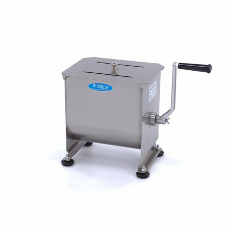 Utilaje Carmangerie - Mixer manual pentru carne 10 litri, 7,5kg, inox, operare manuala