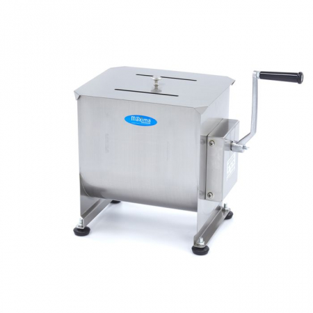 Utilaje Carmangerie - Mixer manual pentru carne 20 litri, 16kg, inox, operare manuala