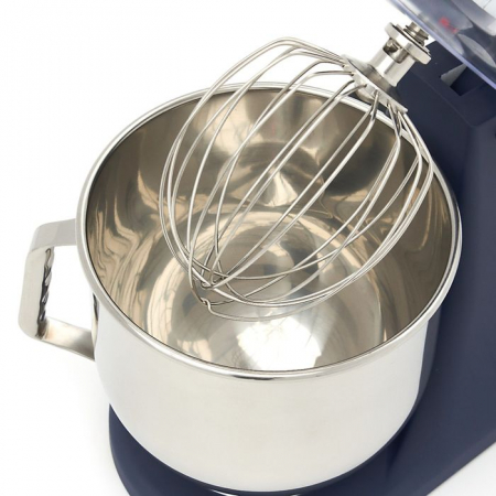 Mixer planetar 7 litri pentru aluat pana la 2kg, Steel Blue Mat, 11 viteze [1]