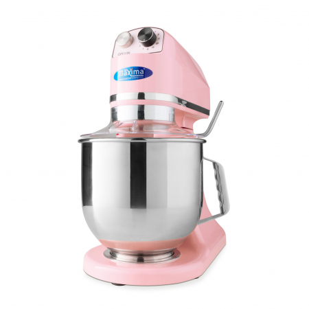 Mixer planetar semiprofesional 7 litri roz, 230V, 0,35 kW [8]