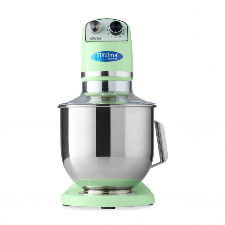 Mixere planetare profesionale - Mixer planetar semiprofesional 7 litri verde, 230V, 0,35 kW