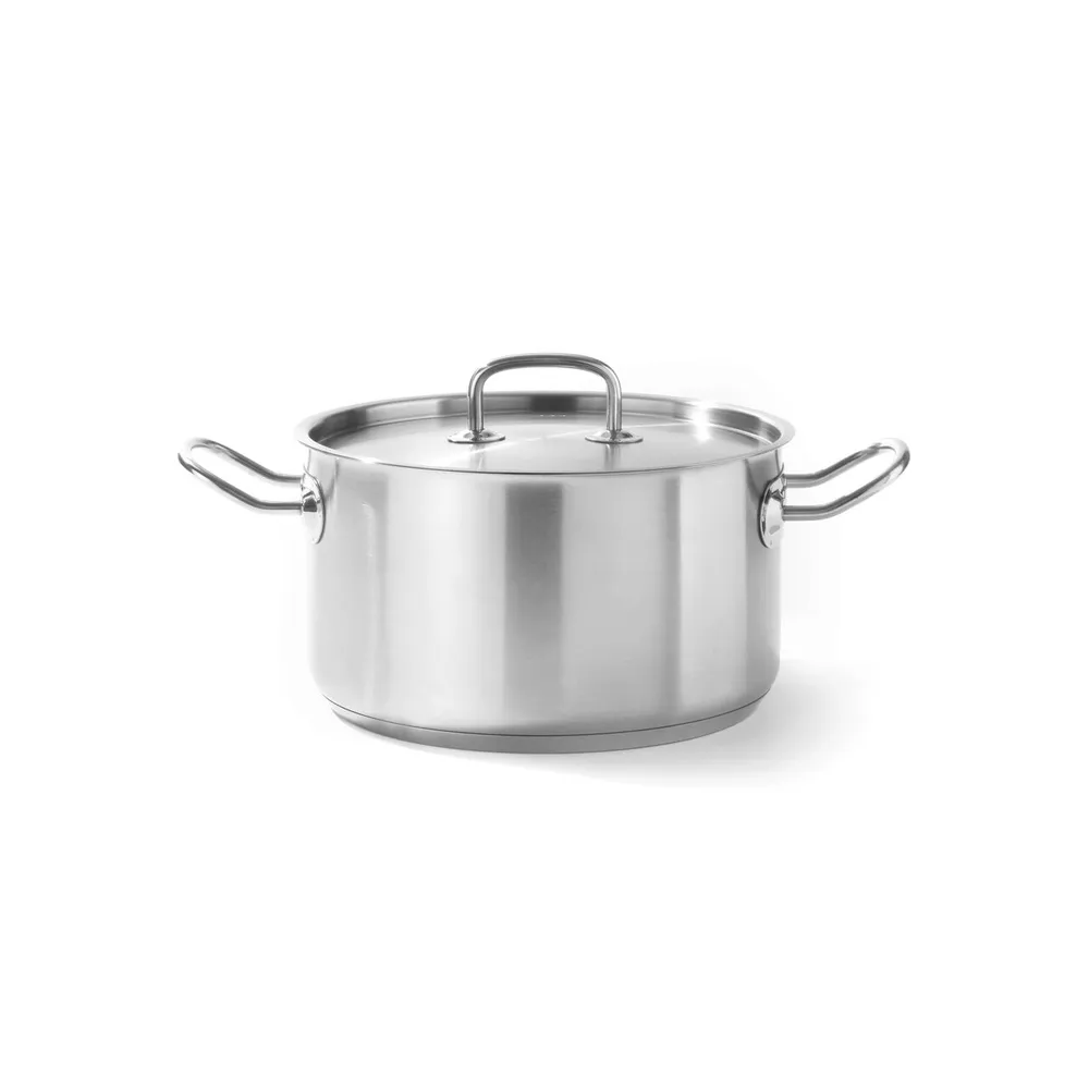 Oale inox profesionale - Oala profesionala cu capac 15L, 32x19cm, inox 18/10