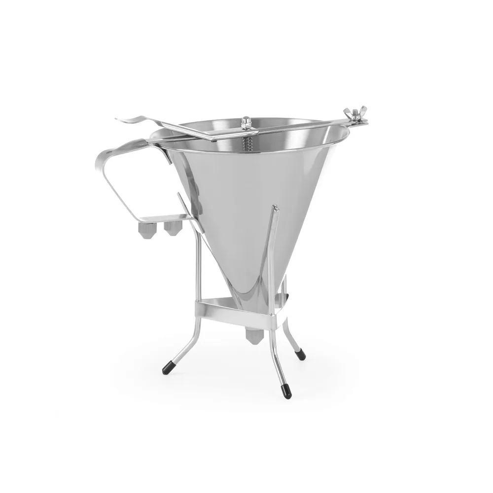 Ustensile patiserie-cofetarie - Palnie cofetarie Kitchen Line, inox, cu 3 duze, 1.5l