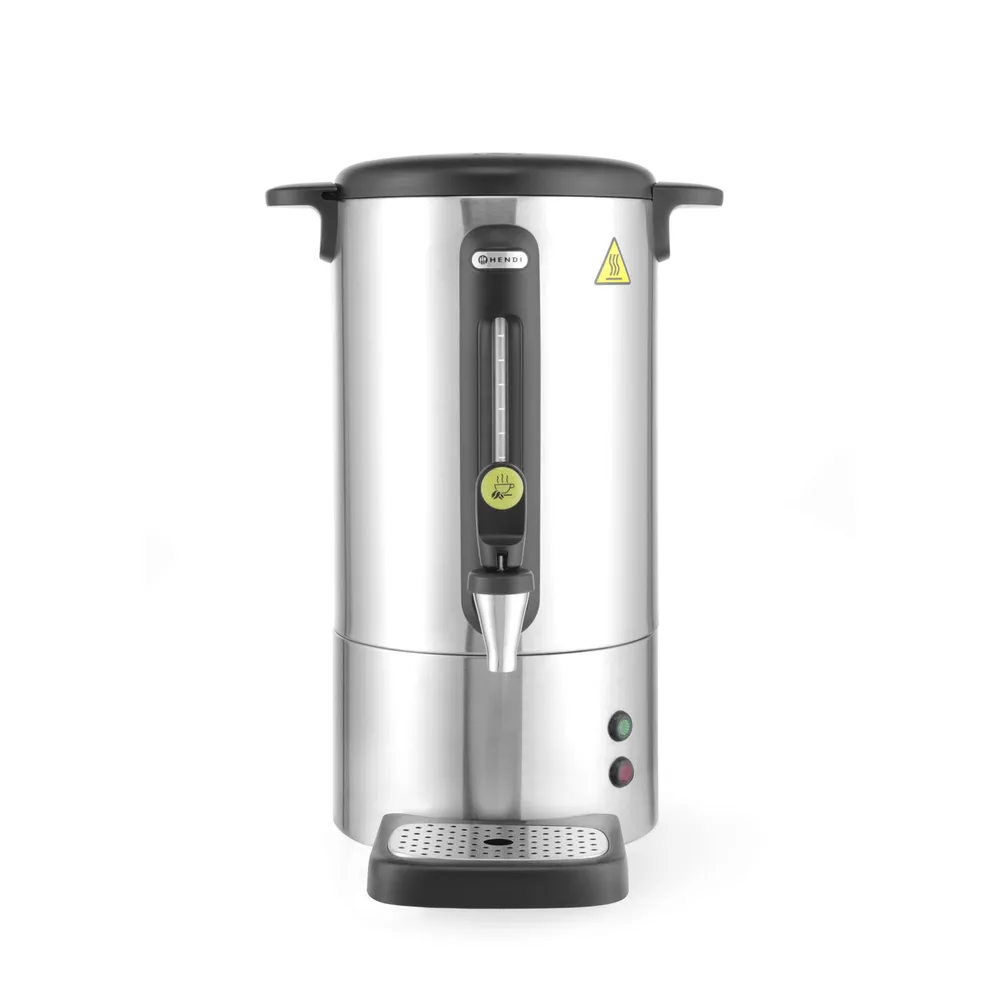 Percolatoare cafea - Percolator bauturi fierbinti, 13 L, inox, 1650W, termostat 100C