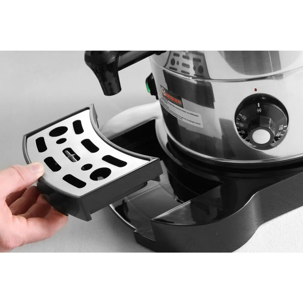 Percolator inox bauturi calde, 18 litri, pereti dubli, 2400W [3]