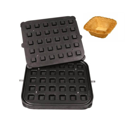 Patiserie - Cofetarie - Placa 07 pentru Cook-Matic tarte patrate Festonate
