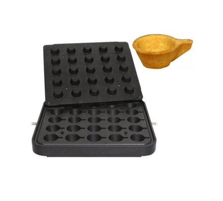 Aparate gofre profesionale - Placa 19 pentru Cook-Matic tarte model cupa mica