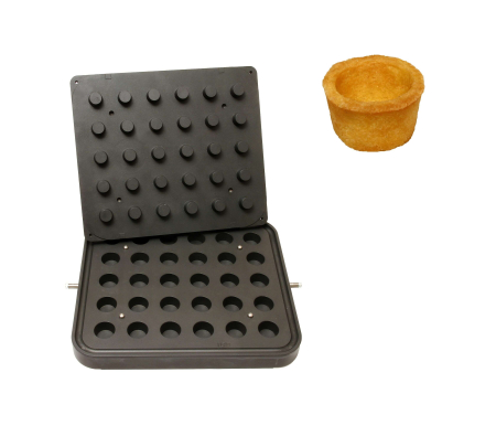 Aparate gofre profesionale - Placa 22 pentru Cook-Matic tarte model cilindru mignon 35mm