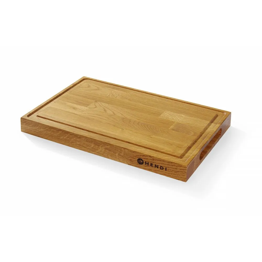 Tocatoare bucatarie - Platou de servire stejar, 420x280 mm, rezistent la impact
