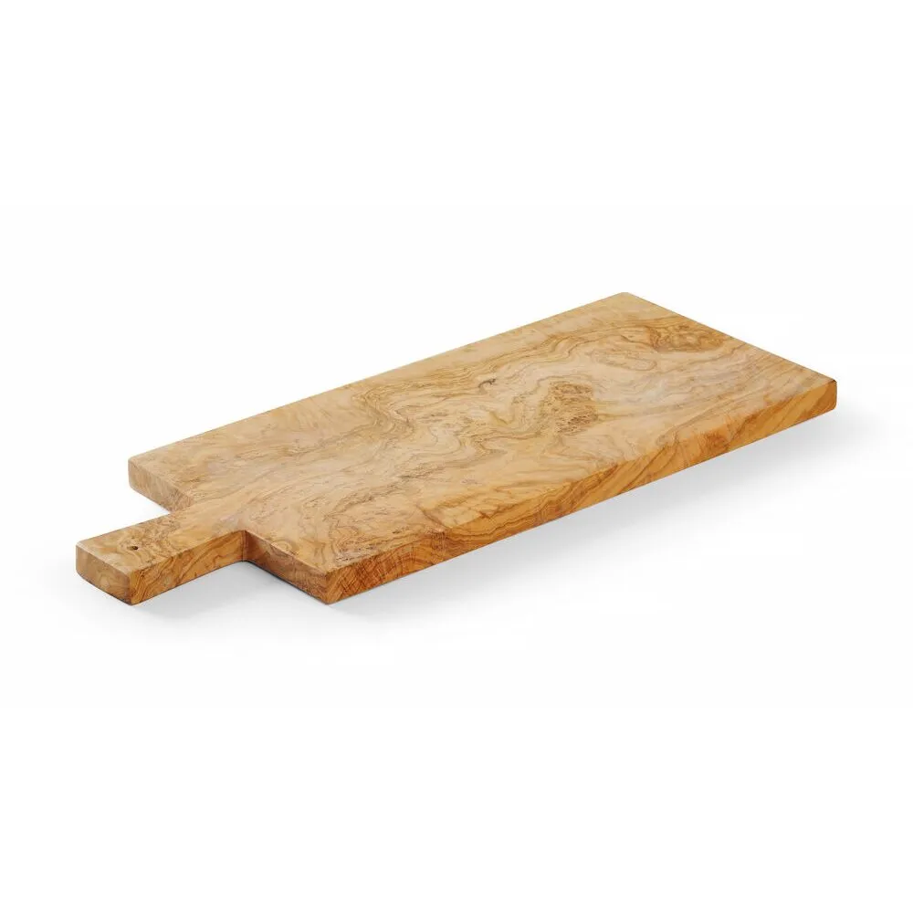 Tavi si cosuri autoservire - Platou servire din lemn de maslin, 480x190 mm