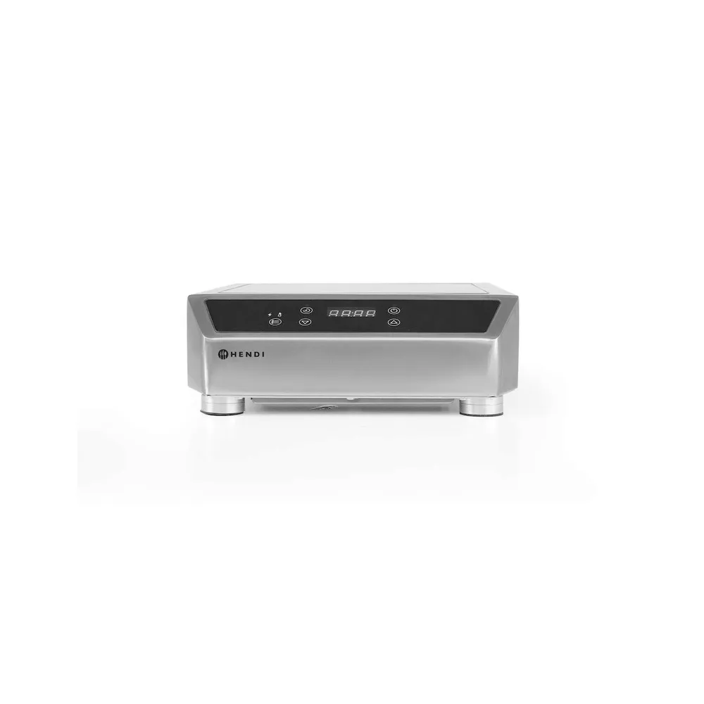 Plita inductie profesionala 3500W, control digital, inox [1]