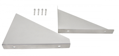 Polita de perete din inox simpla 1200x295 mm BWR-10 [2]