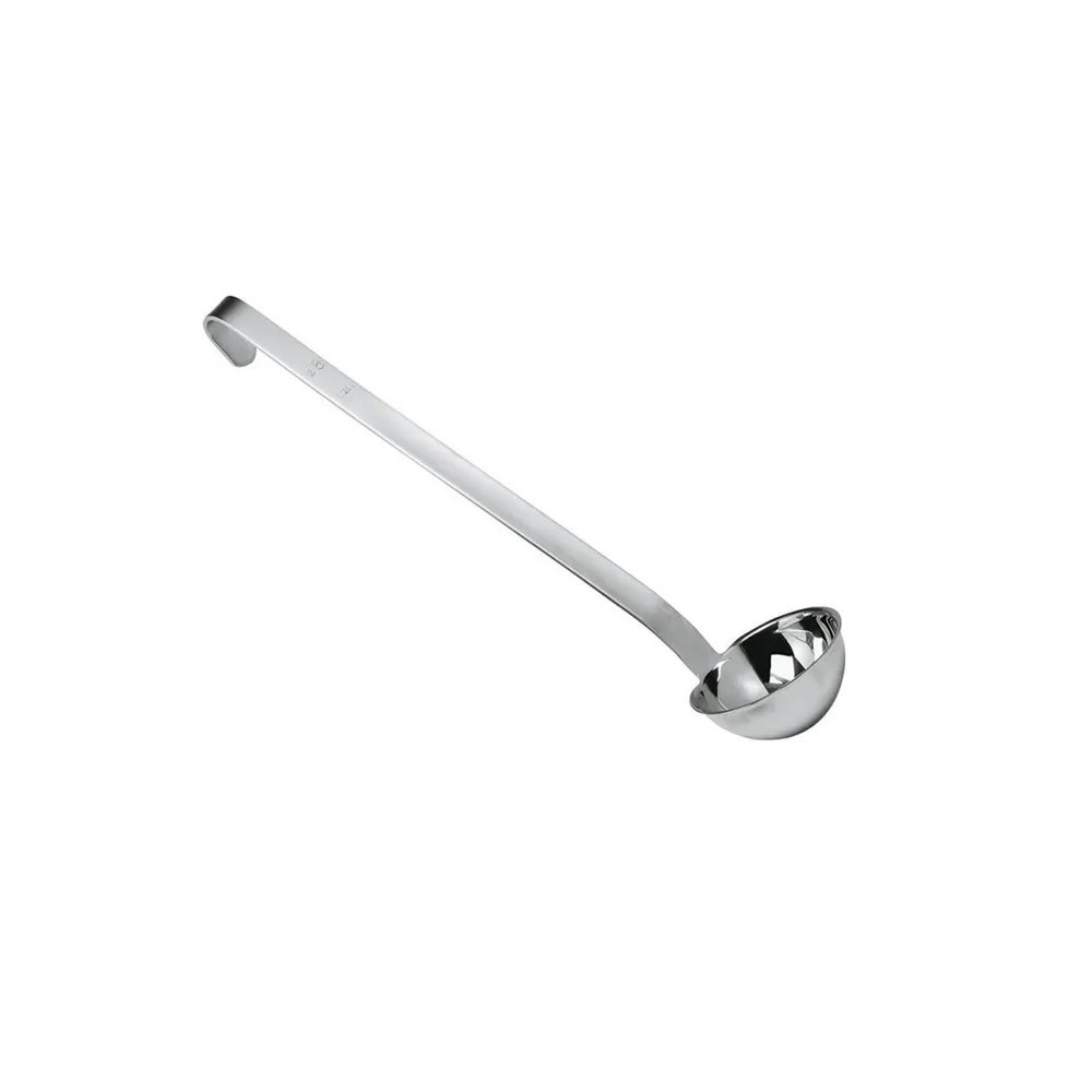 Accesorii bucatarie - Polonic inox profesional anti-picurare, 1 litru, 480 mm
