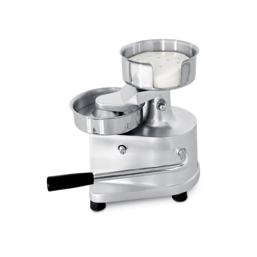Utilaje Carmangerie - Presa hamburger, inox si aluminiu, 330x250x300mm