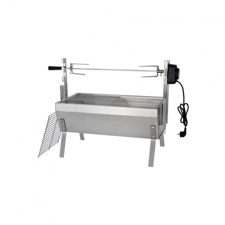 Protap rotisor cu gratar 600x320 mm din inox, 230V, SGB-8 [5]