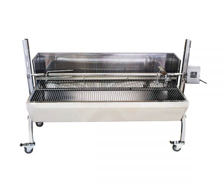 Protap rotisor cu gratar 1250x490 mm din inox cu rebord, 230V, BSGW-150H [5]