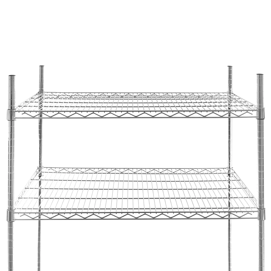Raft cromat 4 polite 150x60x180 cm, uz profesional [4]