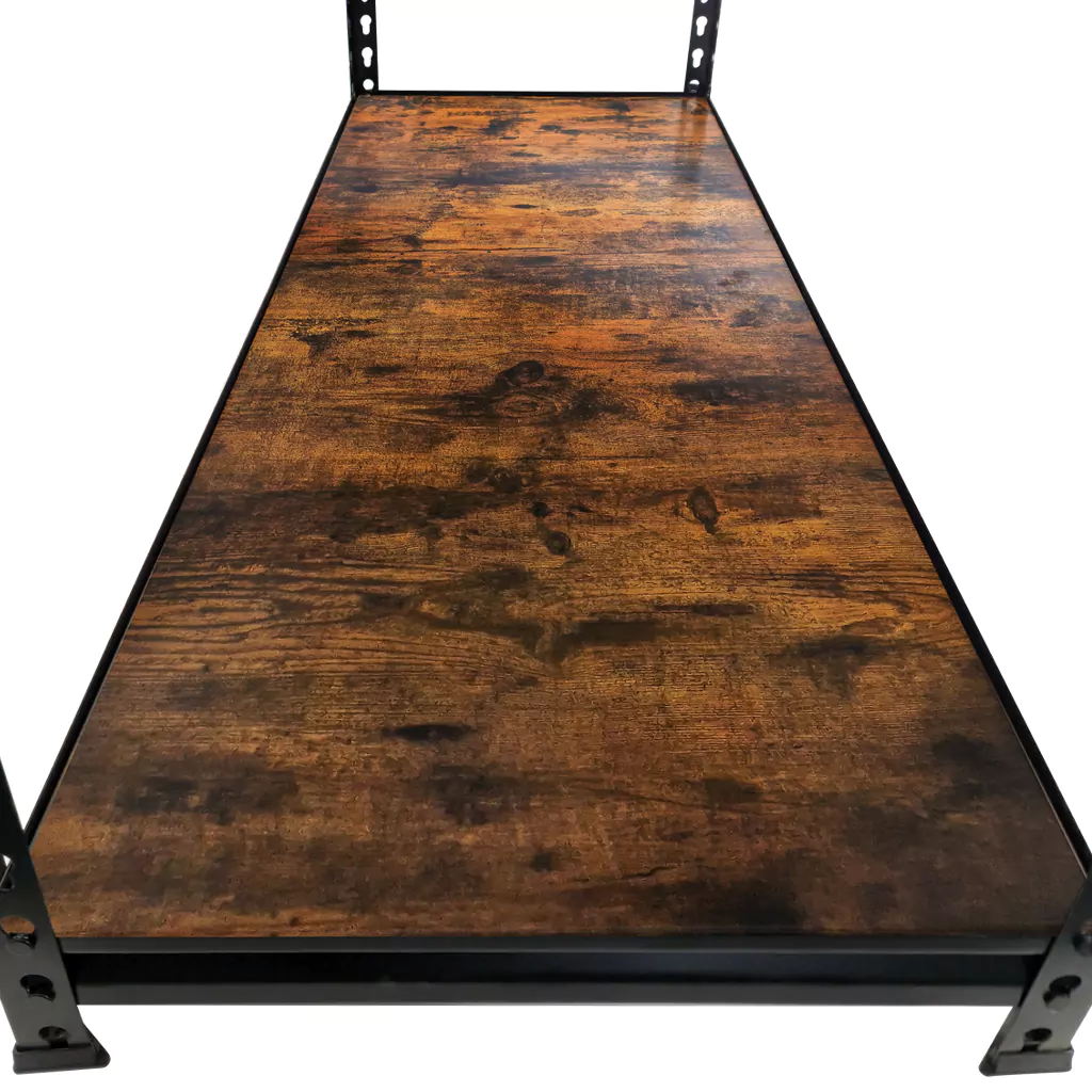 Raft depozitare 5 rafturi 180x90x40cm, negru [6]