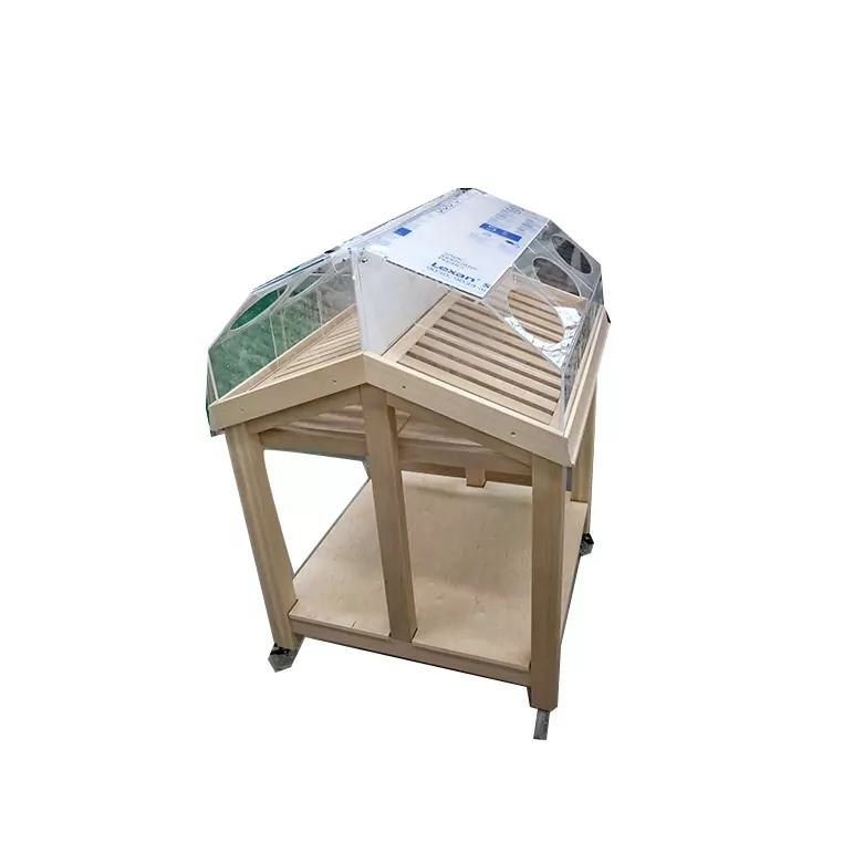 Mobilier pentru magazine - Raft expunere paine, cu orificiu 124cm