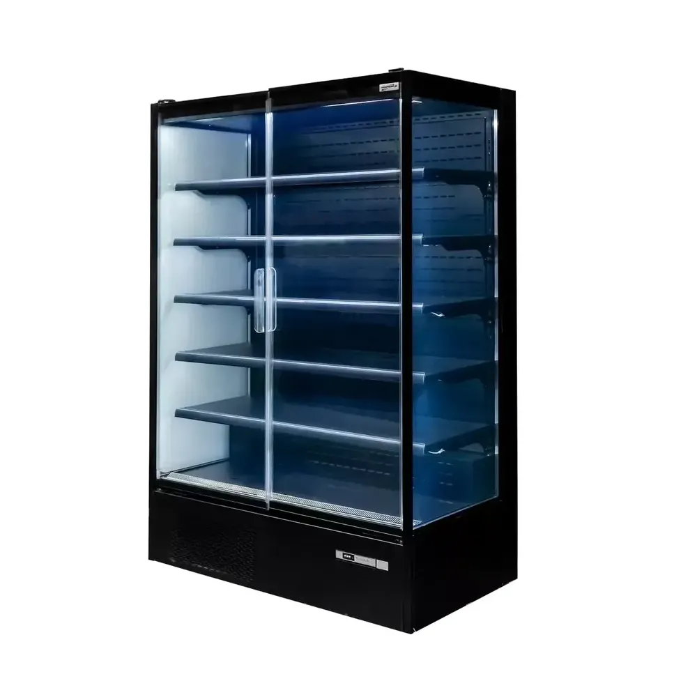 Vitrine frigorifice verticale - Raft frigorific HUGO PLUS, 125cm, negru