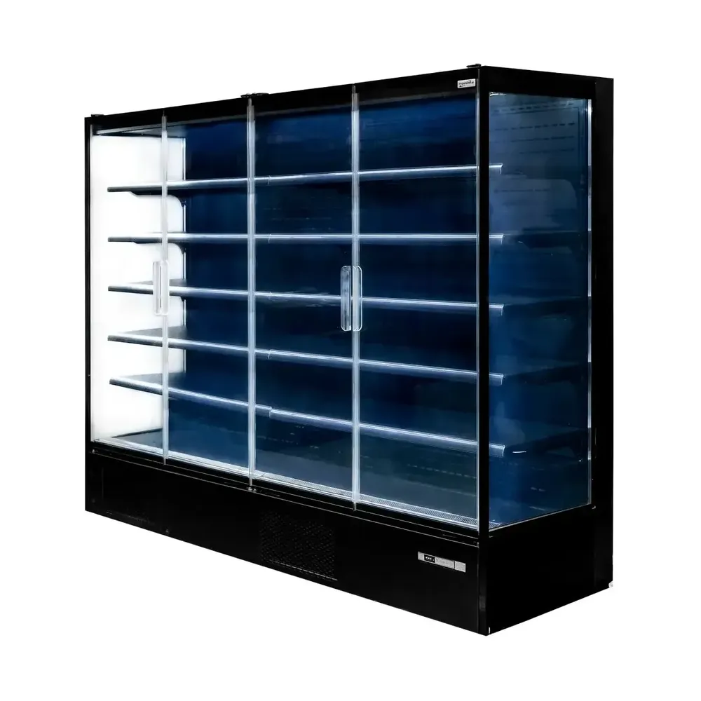Vitrine frigorifice verticale - Raft frigorific HUGO PLUS, 250cm, negru