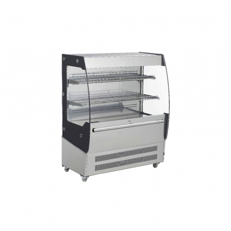 Vitrine frigorifice verticale - Raft frigorific inox, 200 litri, +2+10°C