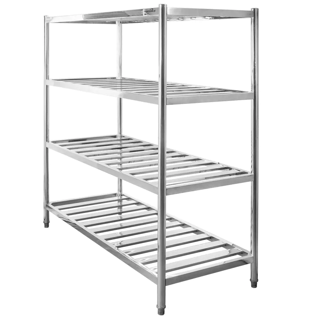 Raft inox, 4 grilaje 155x60x180cm [4]