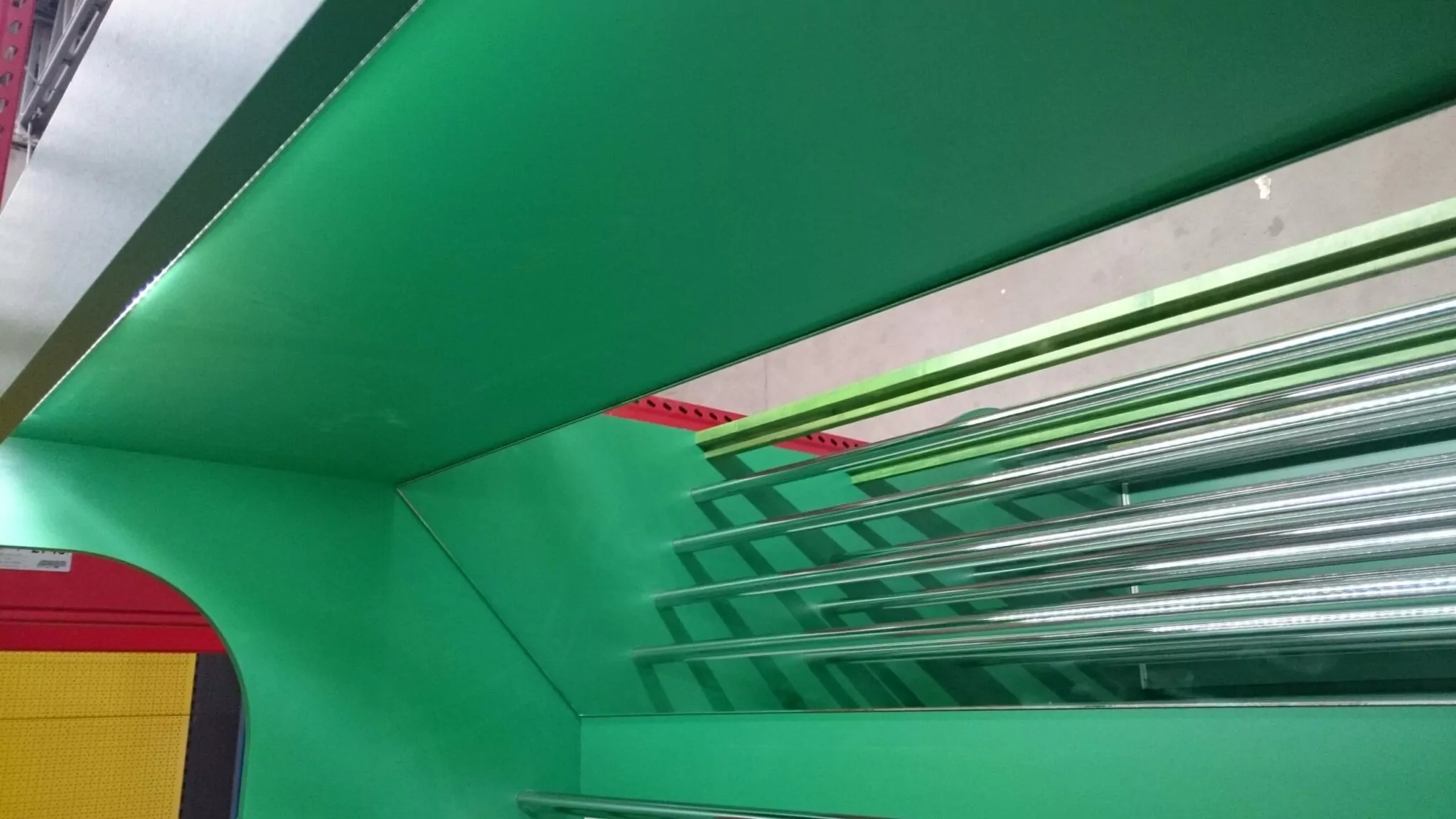 Raft legume-fructe LED 200cm, verde [6]