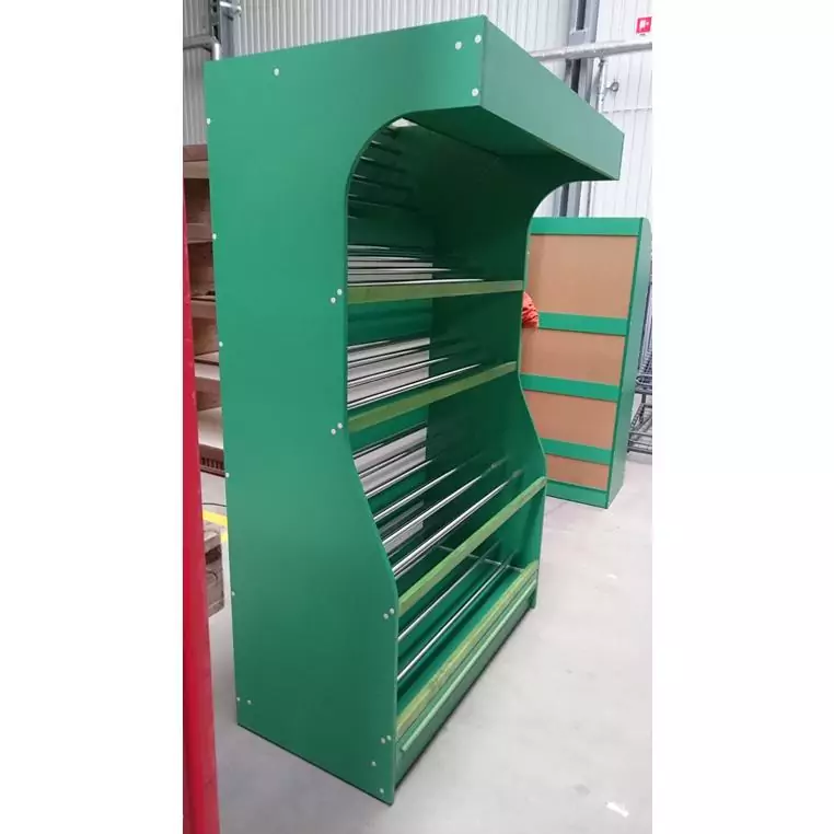 Raft legume-fructe LED 200cm, verde [4]
