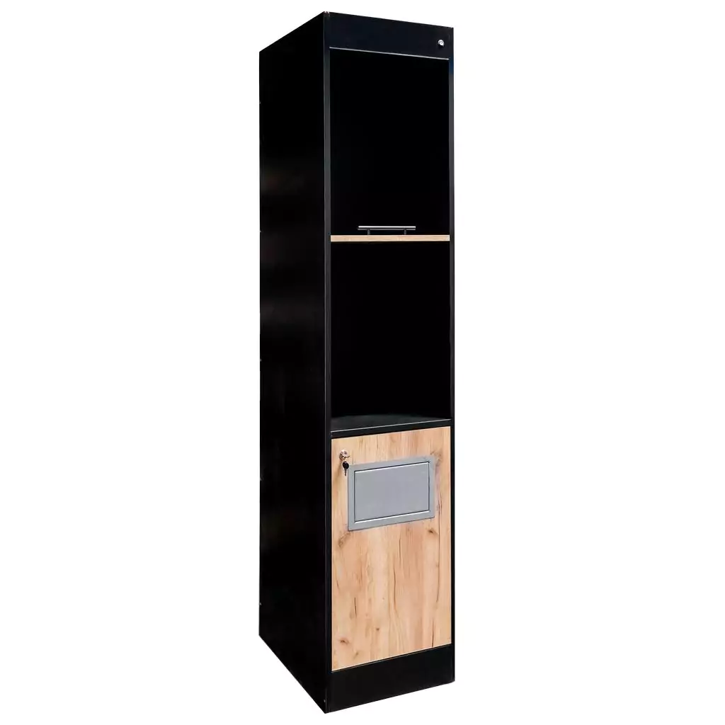 Raft paine modul accesorii 205cm, negru [1]