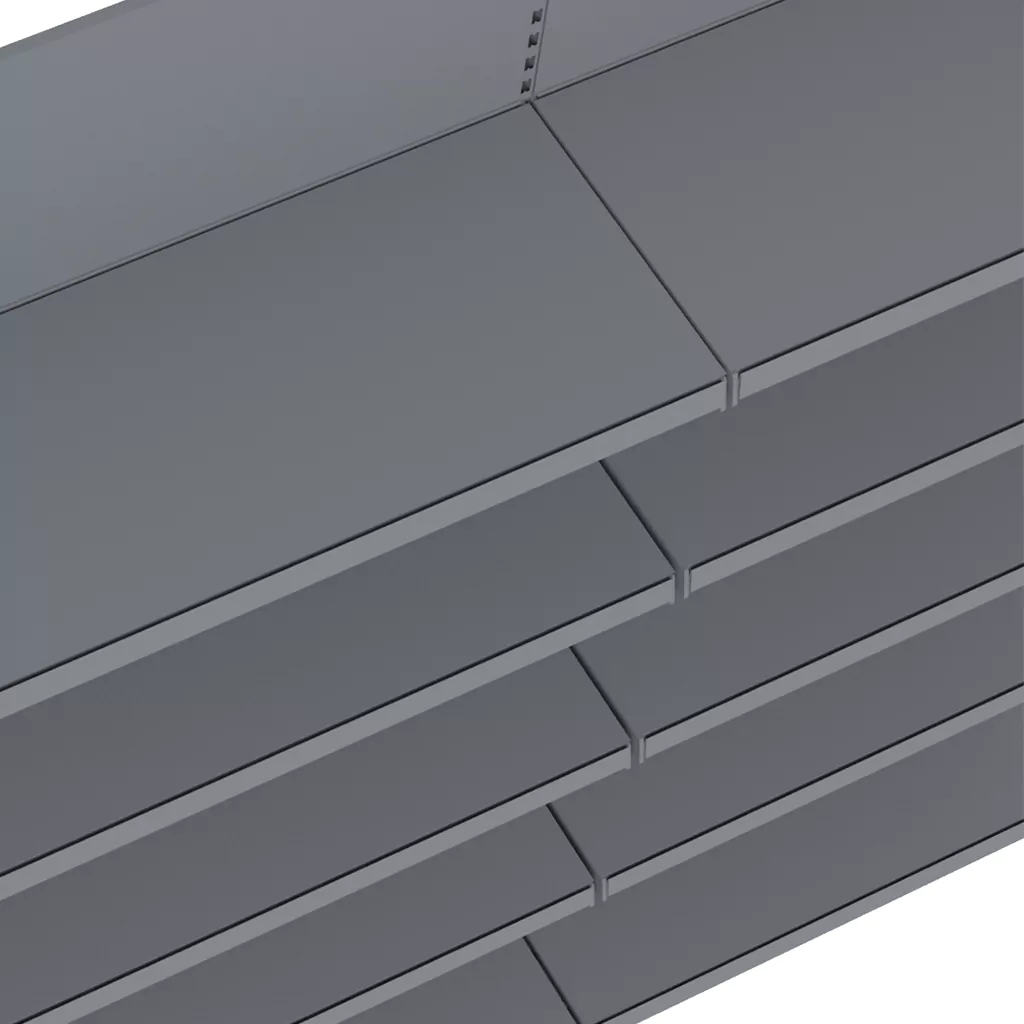Raft perete 210x100cm extensie, grafit [4]