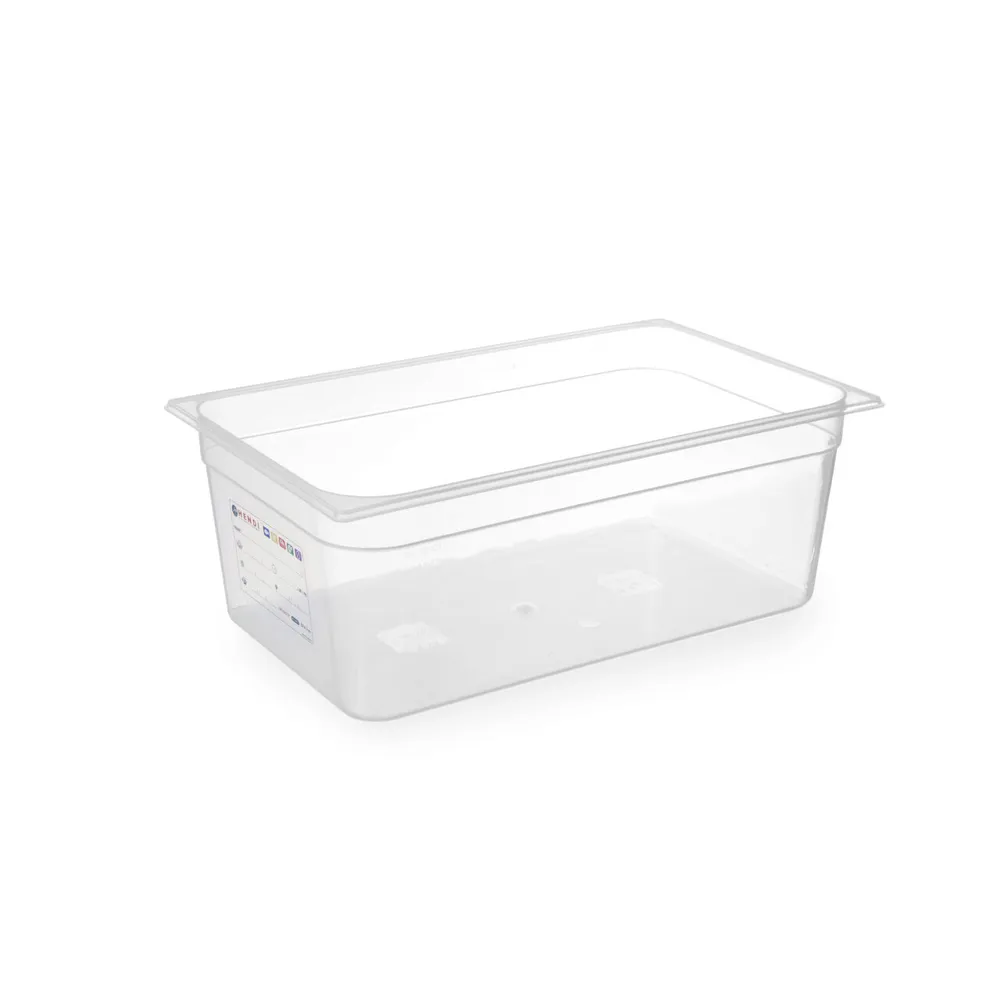 Cuve policarbonat - Recipient depozitare GN 1/1, 9 L, polipropilena, 530x325x65 mm