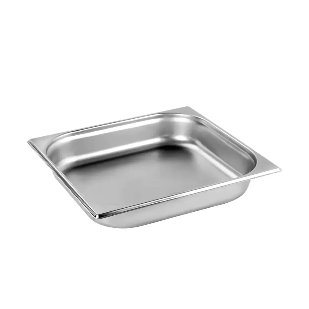 Tavi gastronomice inox - Recipient GN 2/3 353x325x65mm