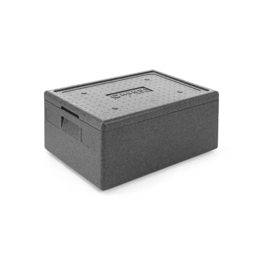 Autoservire - Recipient termoizolant GN 1/1, 53L, 685x485x260 mm, negru