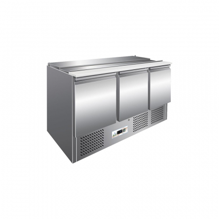 Echipamente Frigorifice - Saladeta 3 usi cu 4 GN 1/1 cu capac, +2+8°C