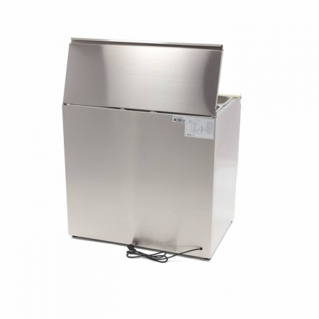 Saladeta inox 257 litri cu 2 usi si blat de lucru integrat [6]