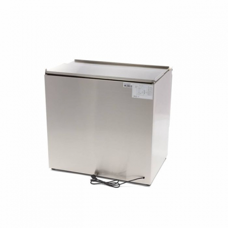 Saladeta inox 257 litri cu 2 usi si blat de lucru integrat [5]