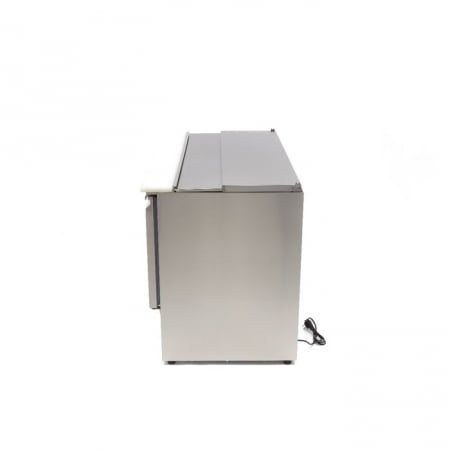 Saladeta inox 400 litri cu 3 usi si blat de taiere inclus [5]