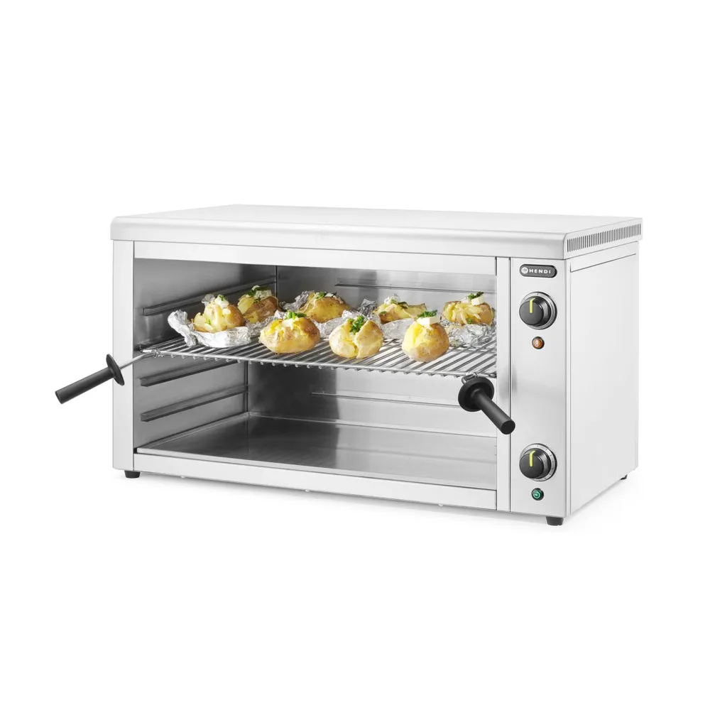 Salamandre electrice - Salamander profesional, 3600W, 4 inaltimi, timer 15 minute