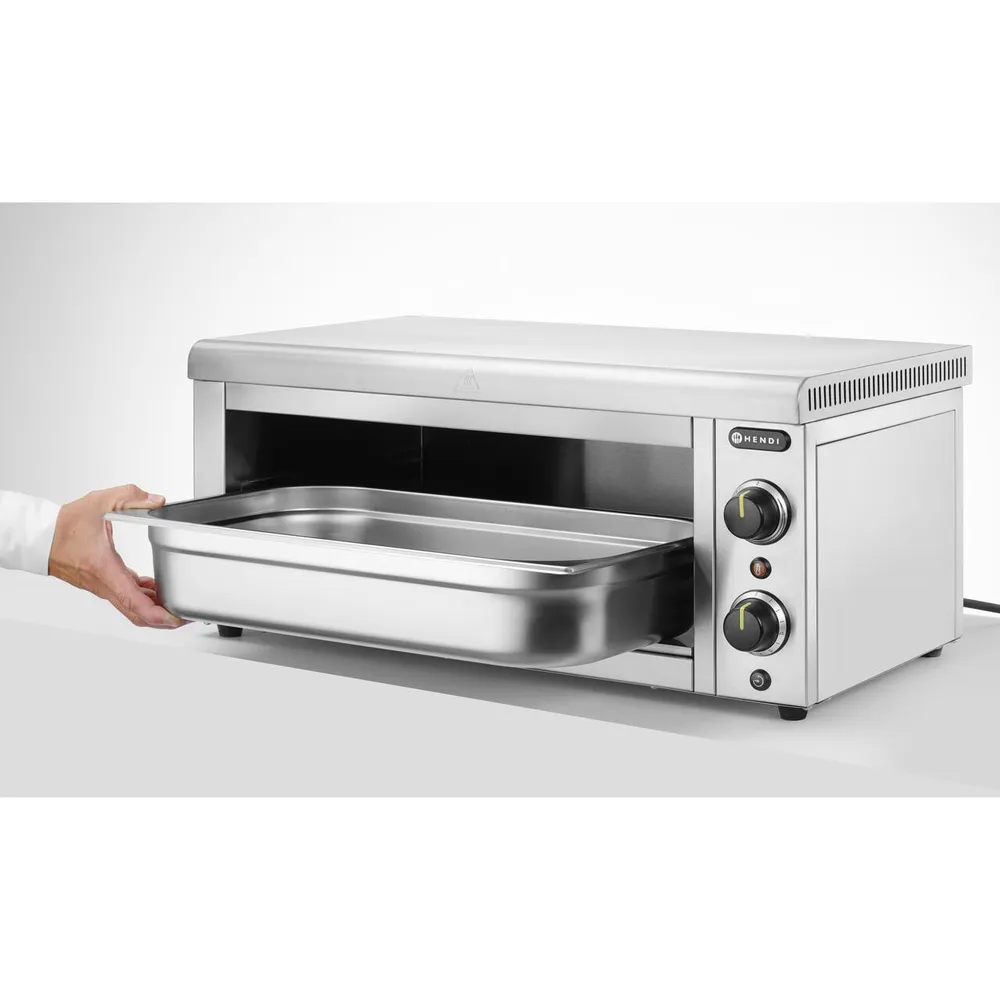 Salamandra inox, 2850W, montabila pe perete, GN1/1 [3]